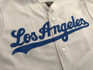 Los Angeles Dodgers Yasiel Puig Majestic Baseball Jersey, Size Medium