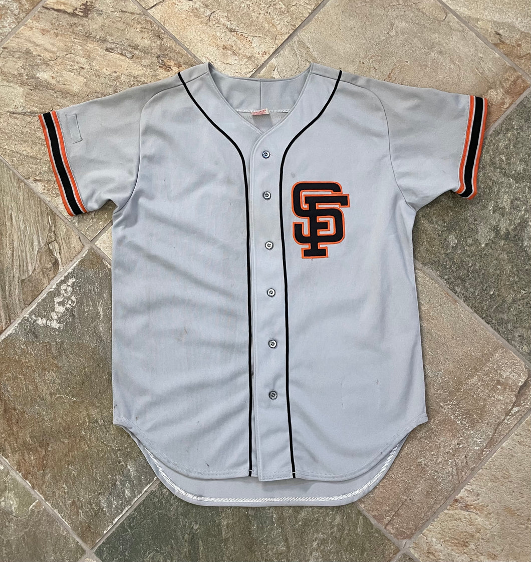AUTHENTIC VINTAGE SF GIANTS JERSEY 46 LARGE RAWLINGS GREY BASEBALL 1980S