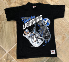 Load image into Gallery viewer, Vintage Tampa Bay Lightning Nutmeg Hockey Tshirt, Size Medium