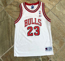 Load image into Gallery viewer, Vintage Chicago Bulls Michael Jordan Champion Youth Basketball Jersey, size 14-16