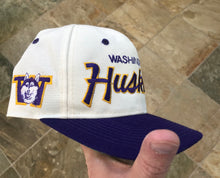 Load image into Gallery viewer, Vintage Washington Huskies Sports Specialties Script SnapBack College Hat