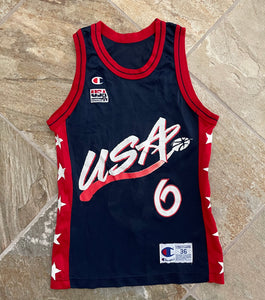 Vintage Champion Team USA Penny Hardaway Jersey