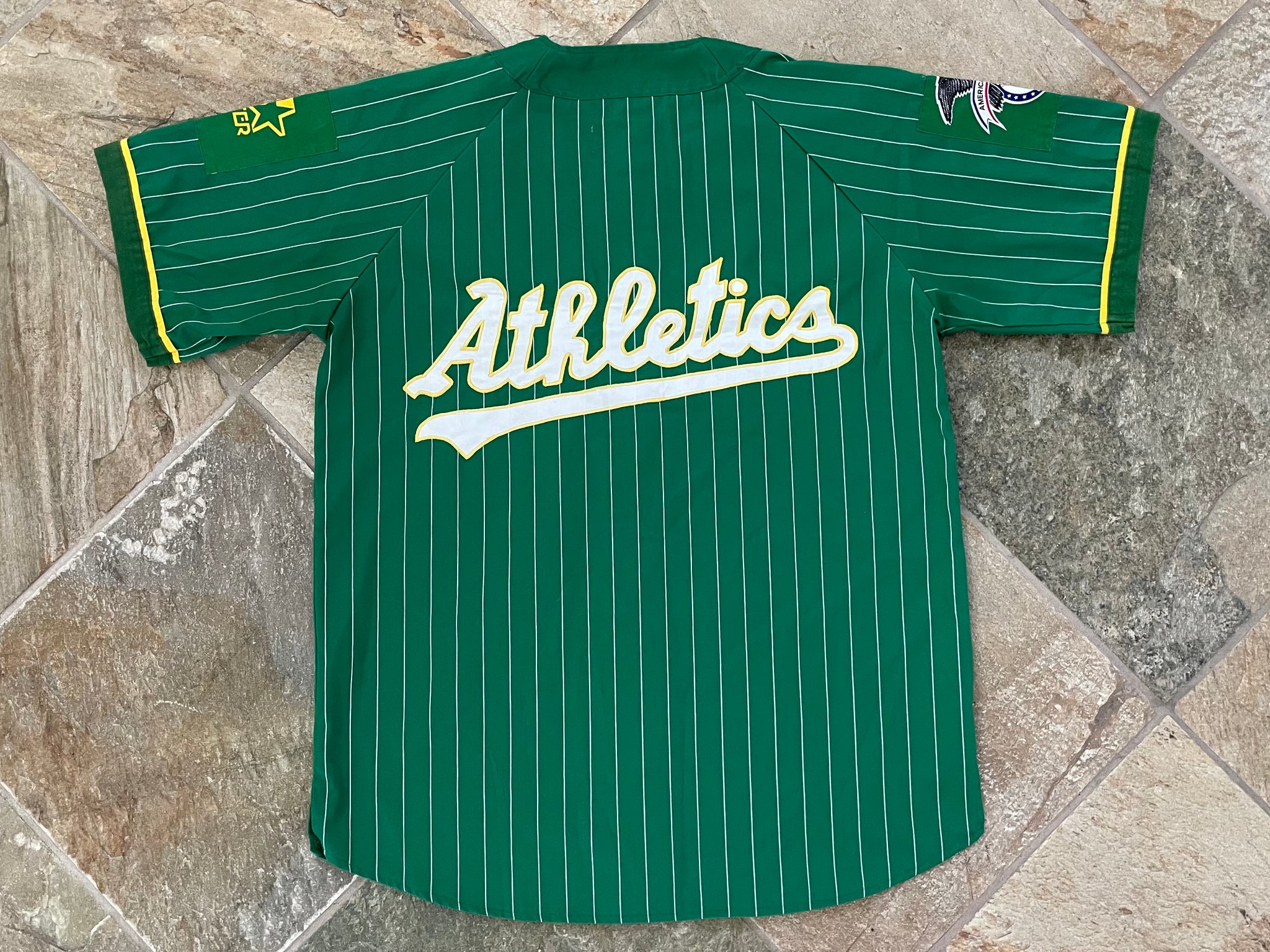 Rare Vintage 90s Oakland Athletics Mlb Baseball Shirt 