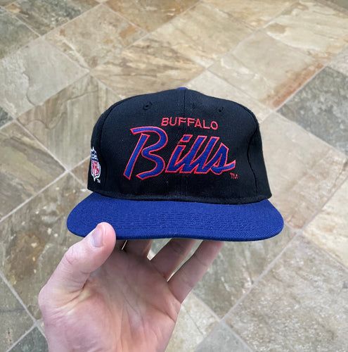 Vintage Buffalo Bills Sports Specialties Script Snapback Football Hat