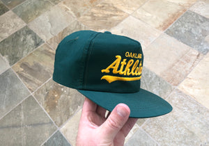 Vintage Oakland Athletics Sports Specialties Snapback Baseball Hat.
