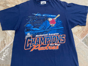 Vintage San Diego Padres 1998 Champions Lee Baseball Tshirt, Size Medium