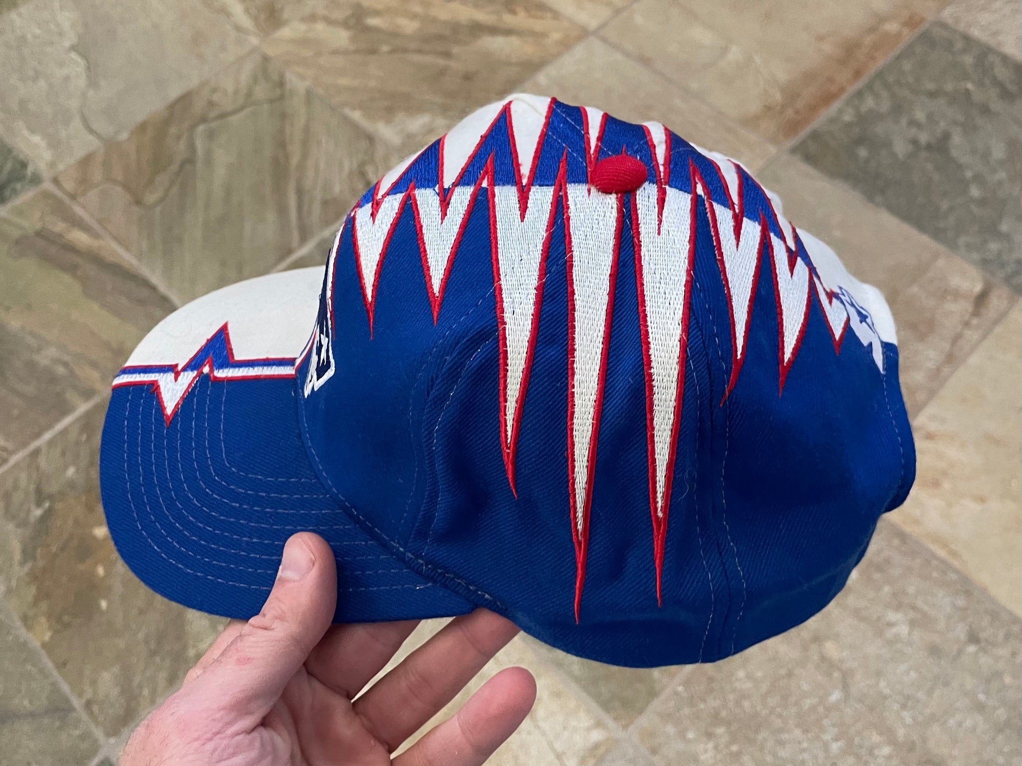 Vintage New England Patriots Shockwave Hat, Public Interest CLT