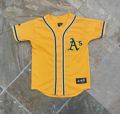 Oakland Athletics Majestic Baseball Jersey, Size Youth Medium, 8-10