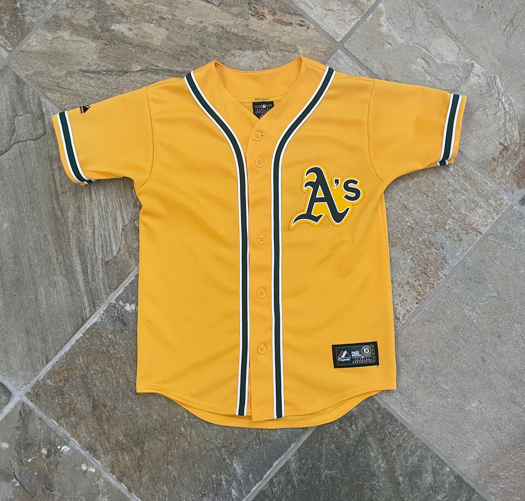 Oakland Athletics Majestic Baseball Jersey, Size Youth Medium, 8-10 – Stuck  In The 90s Sports