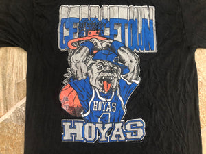 Vintage Georgetown Hoyas College Basketball Tshirt, Size XL