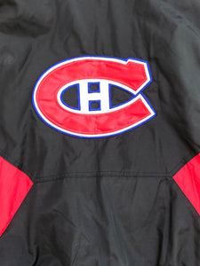 Vintage Montreal Canadiens Starter Parka Hockey Jacket, Size Large