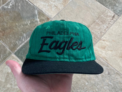 Vintage Philadelphia Eagles Sports Specialties Script Snapback Football Hat