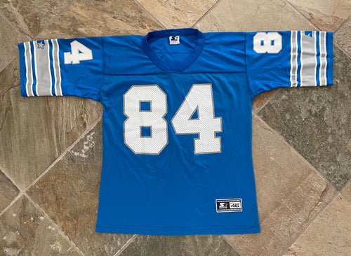 Vintage Detroit Lions Herman Moore Starter Football Jersey, Size 46, Medium