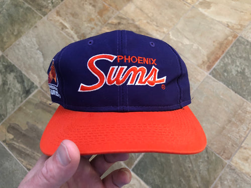 Vintage Phoenix Suns Sports Specialties Script SnapBack Basketball Hat