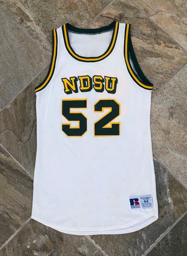 Vintage North Dakota State NDSU Bison Game Worn college Basketball Jersey, Size 44, Large