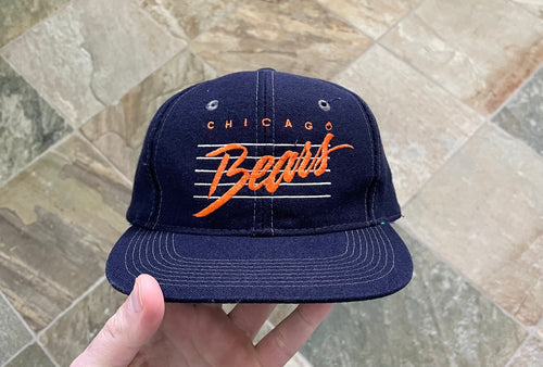 Vintage Chicago Bears Drew Pearson Bar Snapback Football Hat