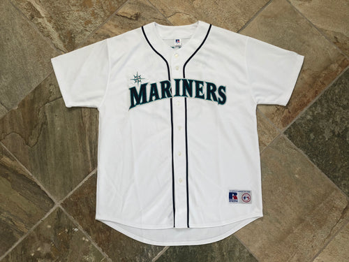 Vintage Seattle Mariners Ichiro Suzuki Russell Baseball Jersey, Size XL