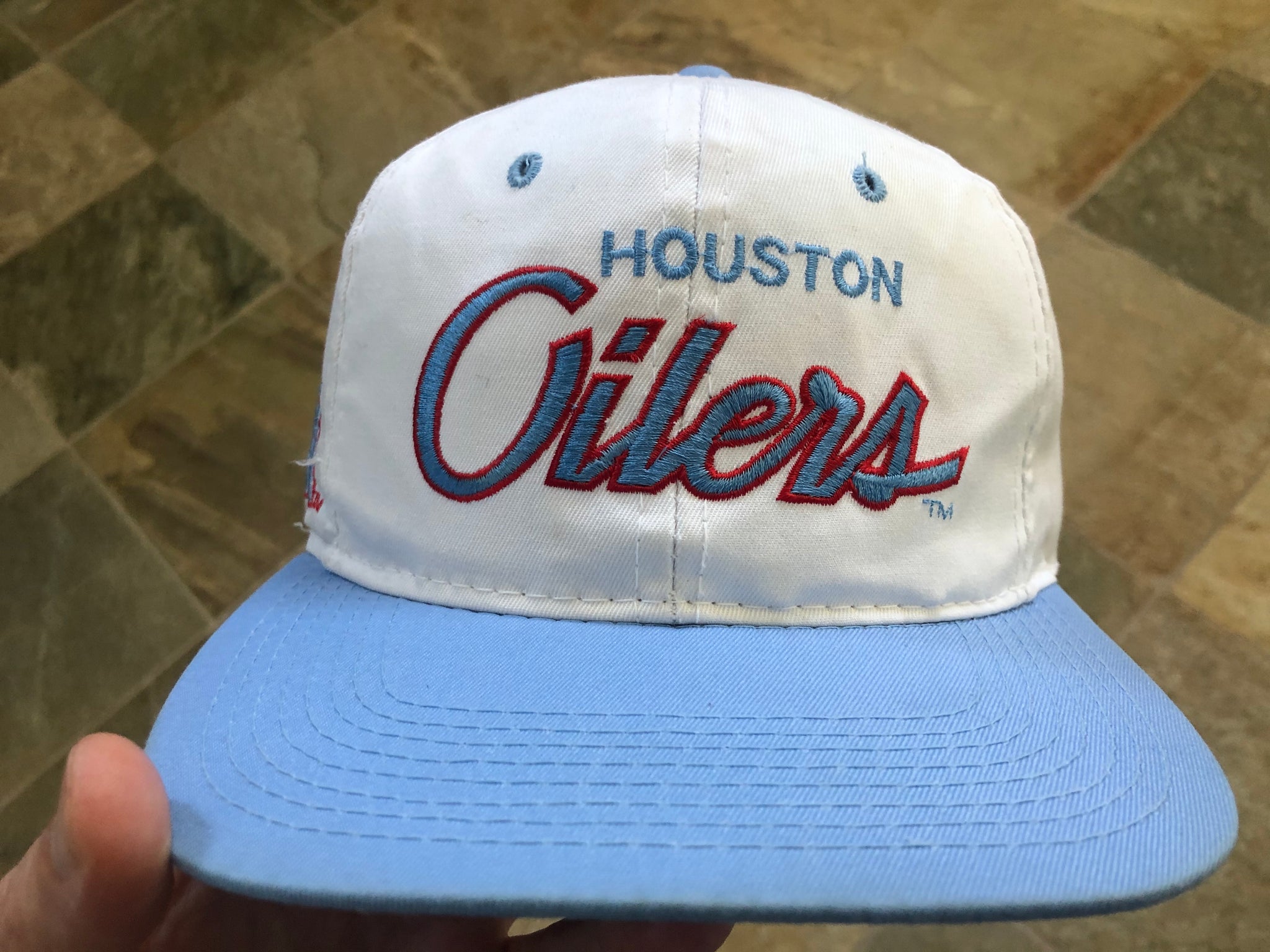 Vintage Houston Oilers Sports Specialties Circle Logo Snapback Hat Cap  Youngan