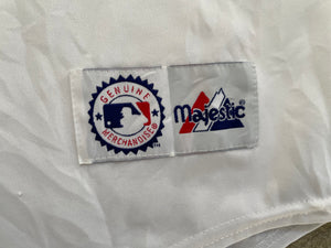 Vintage Milwaukee Brewers Junior Spivey Majestic Baseball Jersey, Size Large