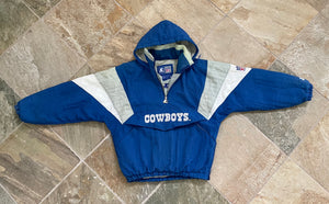 Vintage Dallas Cowboys Starer Parka Football Jacket, Size Medium