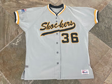 Load image into Gallery viewer, Vintage Wichita State Wheat Shockers Game Worn Soft Ball Baseball Jersey, Size XL