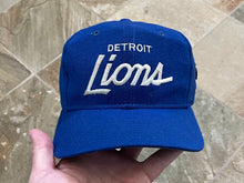 Load image into Gallery viewer, Vintage Detroit Lions Sports Specialties Script Snapback Football Hat