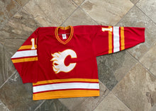 Load image into Gallery viewer, Vintage Calgary Flames CCM Hockey Jersey, Size Large