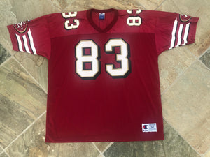 Vintage San Francisco 49ers JJ Stokes Champion Football Jersey, Size 52, XL