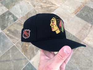 Vintage Chicago Blackhawks Sports Specialties Plain Logo Snapback Hockey Hat
