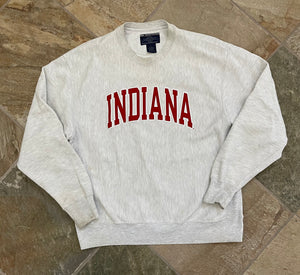 Vintage Indiana Hoosiers Champion Reverse Weave College Sweatshirt, Size Large