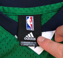 Load image into Gallery viewer, Dallas Mavericks Dirk Nowitzki Adidas Youth Basketball Jersey, Size Large 14-16