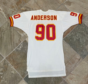 Vintage Kansas City Chiefs Curtis Anderson Russell Game Worn Football Jersey
