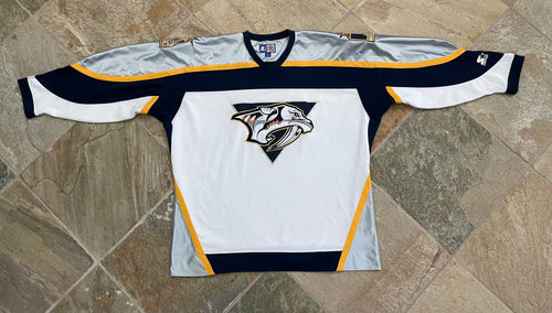 Vintage Nashville Predators Starter Hockey Jersey, Size XXL