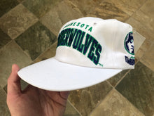 Load image into Gallery viewer, Vintage Minnesota Timberwolves Starter Arch Snapback Basketball Hat