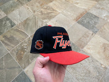 Load image into Gallery viewer, Vintage Philadelphia Flyers Sports Specialties Script Pro Fitted Hockey Hat, Size 7 1/8
