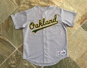 Vintage Oakland Athletics Barry Zito Majestic Baseball Jersey, Size Large