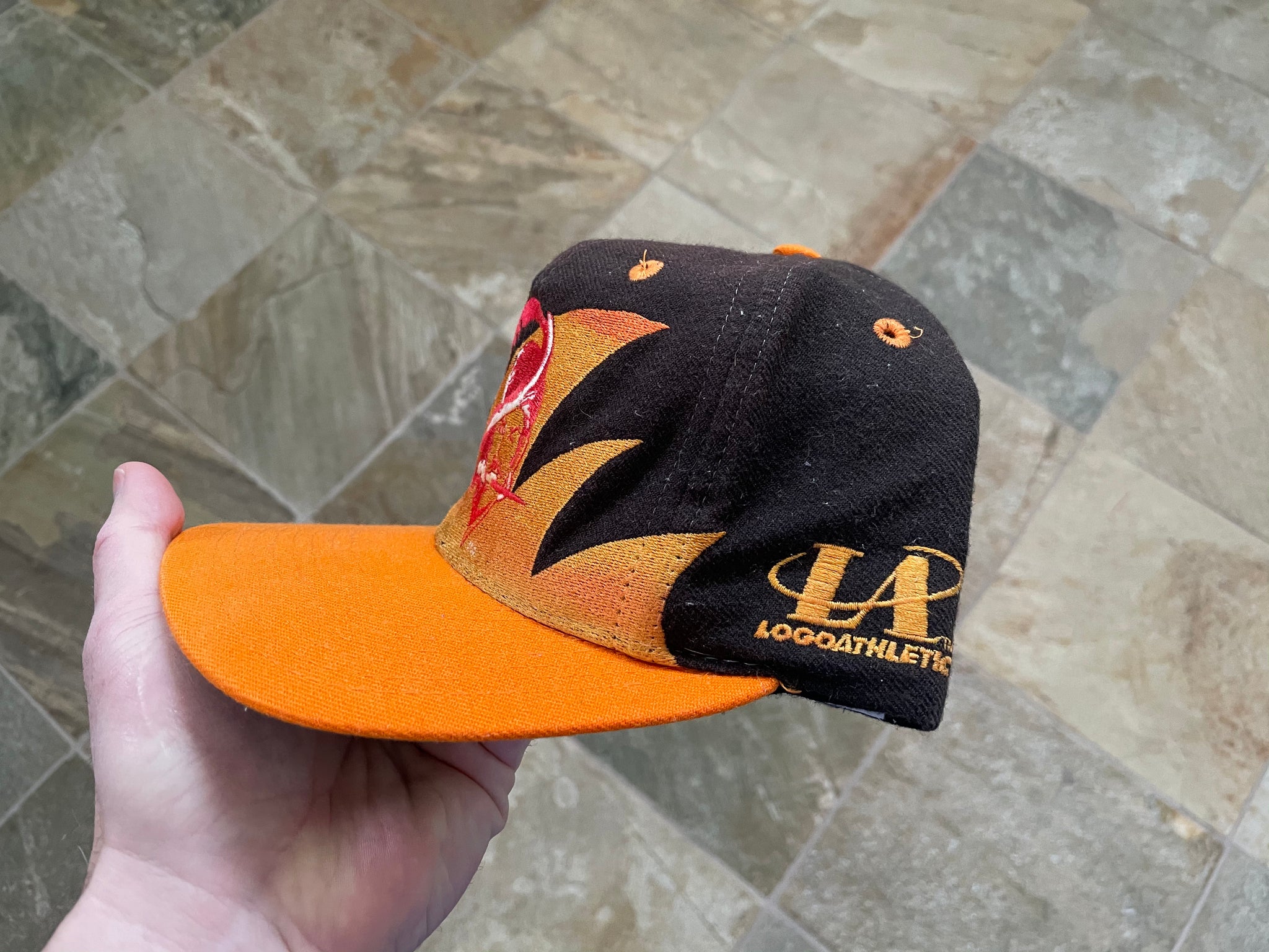 Tampa Bay Buccaneers Hat 90s Pro Line LOGO Athletic OSFA 