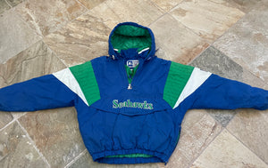 Vintage Seattle Seahawks Starter Parka Football Jacket, Size Small