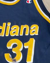 Load image into Gallery viewer, Vintage Indiana Pacers Reggie Miller Champion Basketball Jersey, Size 44, Large
