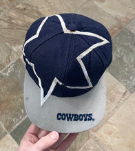 Load image into Gallery viewer, Vintage Dallas Cowboys The Game Big Logo Snapback Football Hat