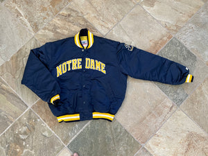 Vintage Notre Dame Fighting Irish Starter Satin College Jacket, Size XL