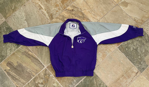 Vintage Kansas State Wildcats Logo 7 College Jacket, Size Large