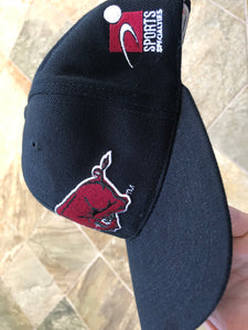 Vintage Arkansas Razorbacks Sports Specialties Plain Logo Snapback College Hat