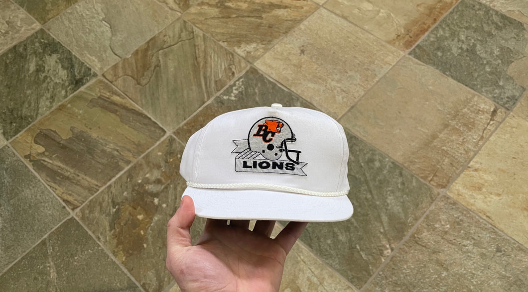 Vintage BC Lions CFL Snapback Football hat