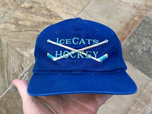 Load image into Gallery viewer, Vintage Worcester IceCats AHL The Game Snapback Hockey Hat