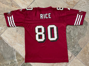 Vintage San Francisco 49ers Jerry Rice Starter Football Jersey, Size Youth Large, 14-16