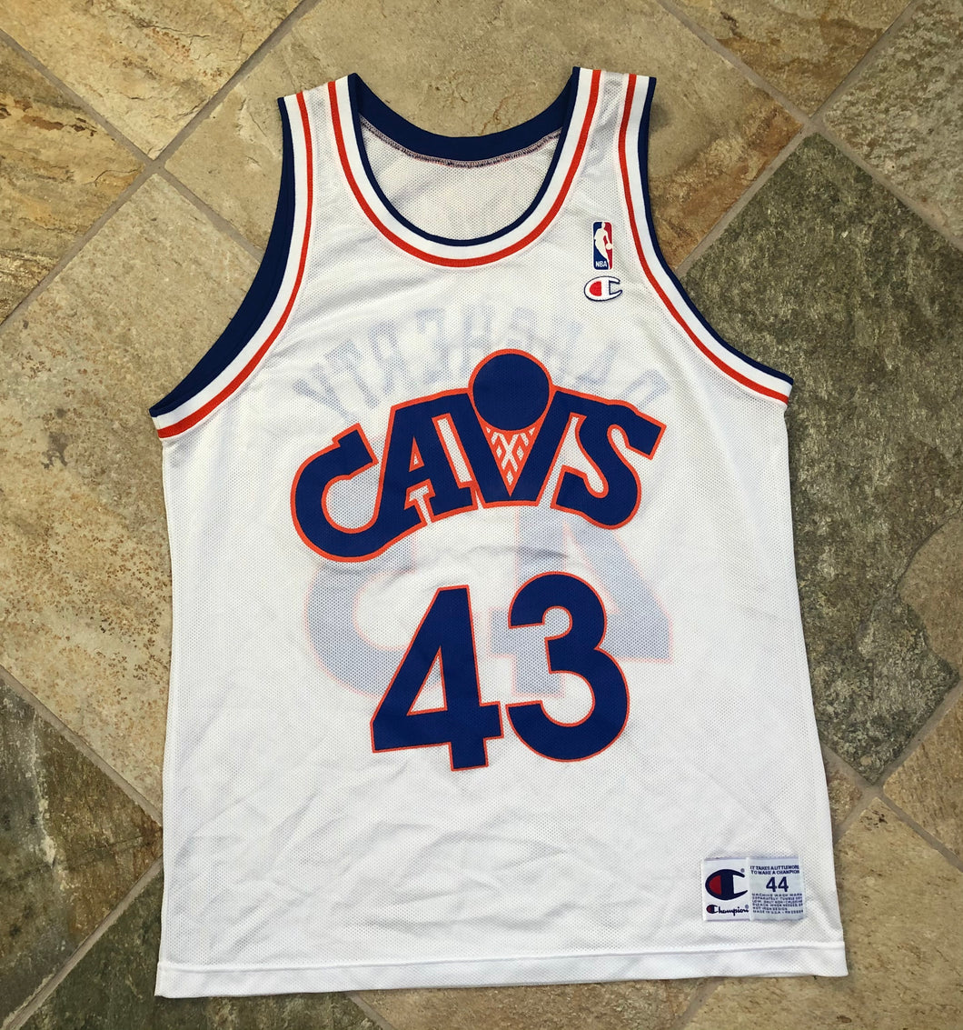 Vintage Cleveland Cavaliers Brad Daugherty Champion Basketball Jersey, Size 44, Large