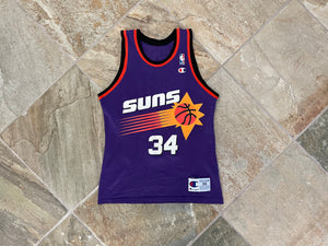 Vintage Phoenix Suns Charles Barkley Champion Basketball Jersey, Size 36, Small