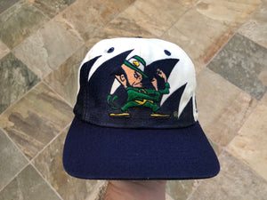 Vintage Notre Dame Fightin’ Irish Logo Athletic Sharktooth Snapback College Hat
