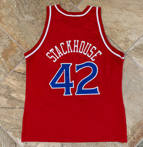 Vintage Philadelphia 76ers Jerry Stackhouse Champion Jersey, Size 48, XL
